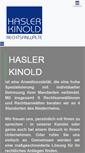 Mobile Screenshot of haslerkinold.de