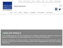 Tablet Screenshot of haslerkinold.de